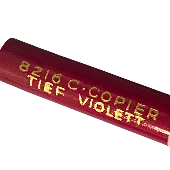 Vintage Stabilo 8200 Series Schwan Pencil Red Graphite Set 8 with Tin Box 50s - Picture 14 of 16